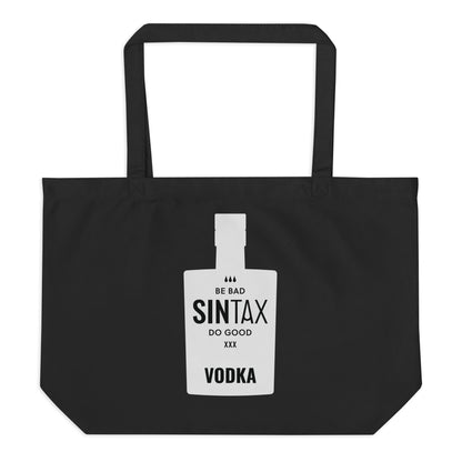 Large organic tote bag